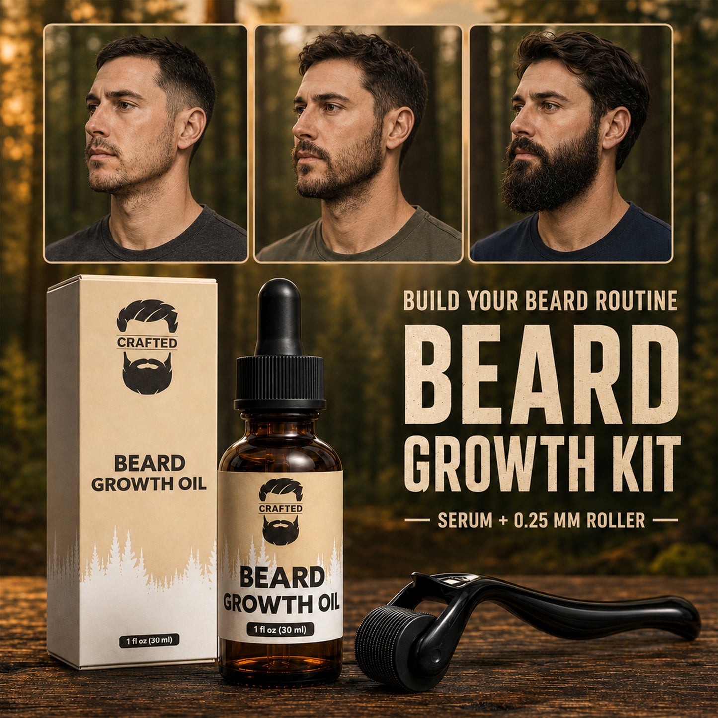 Beard Growth Kit