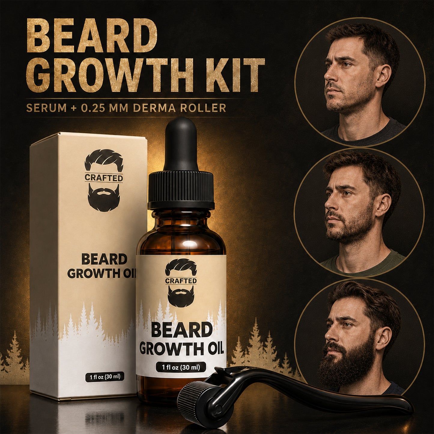 Beard Growth Kit