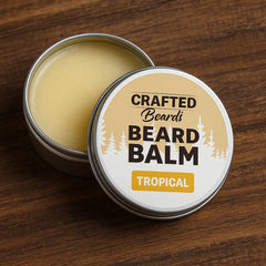 Crafted Beards Tropical beard balm tin