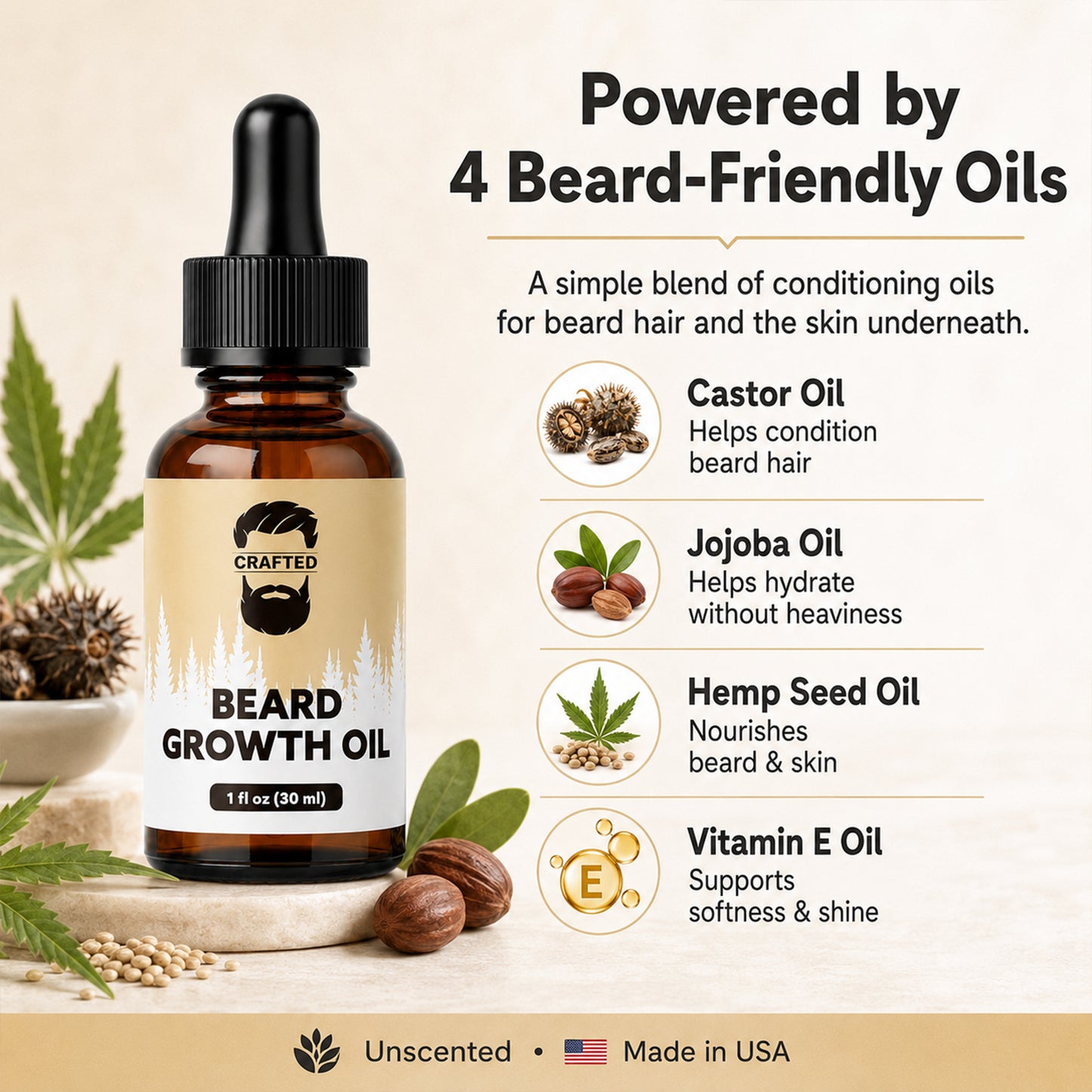 Beard Growth Oil
