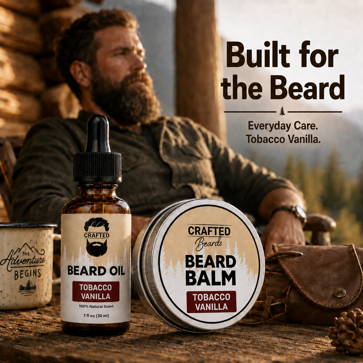 Beard Oil and Beard Balm