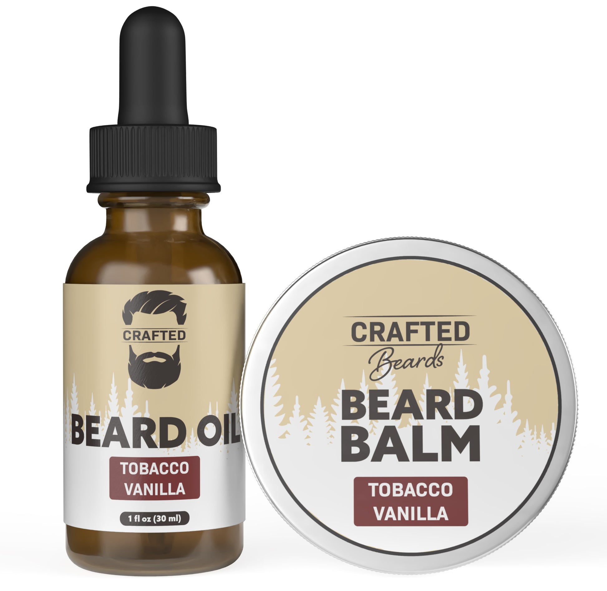 Beard Oil & Beard Balm - Crafted Beards