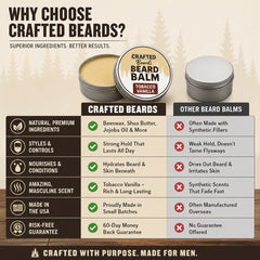 Tobac Vanilla beard balm texture and finish