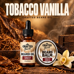 How to use beard oil and balm together — Tobacco Vanilla Crafted set packshot