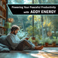 Addy Energy - Focus & Energy Supplement - 30 Caps - Clean Energy - Focus, Increase Productivity - Dietary Supplement for Fitness