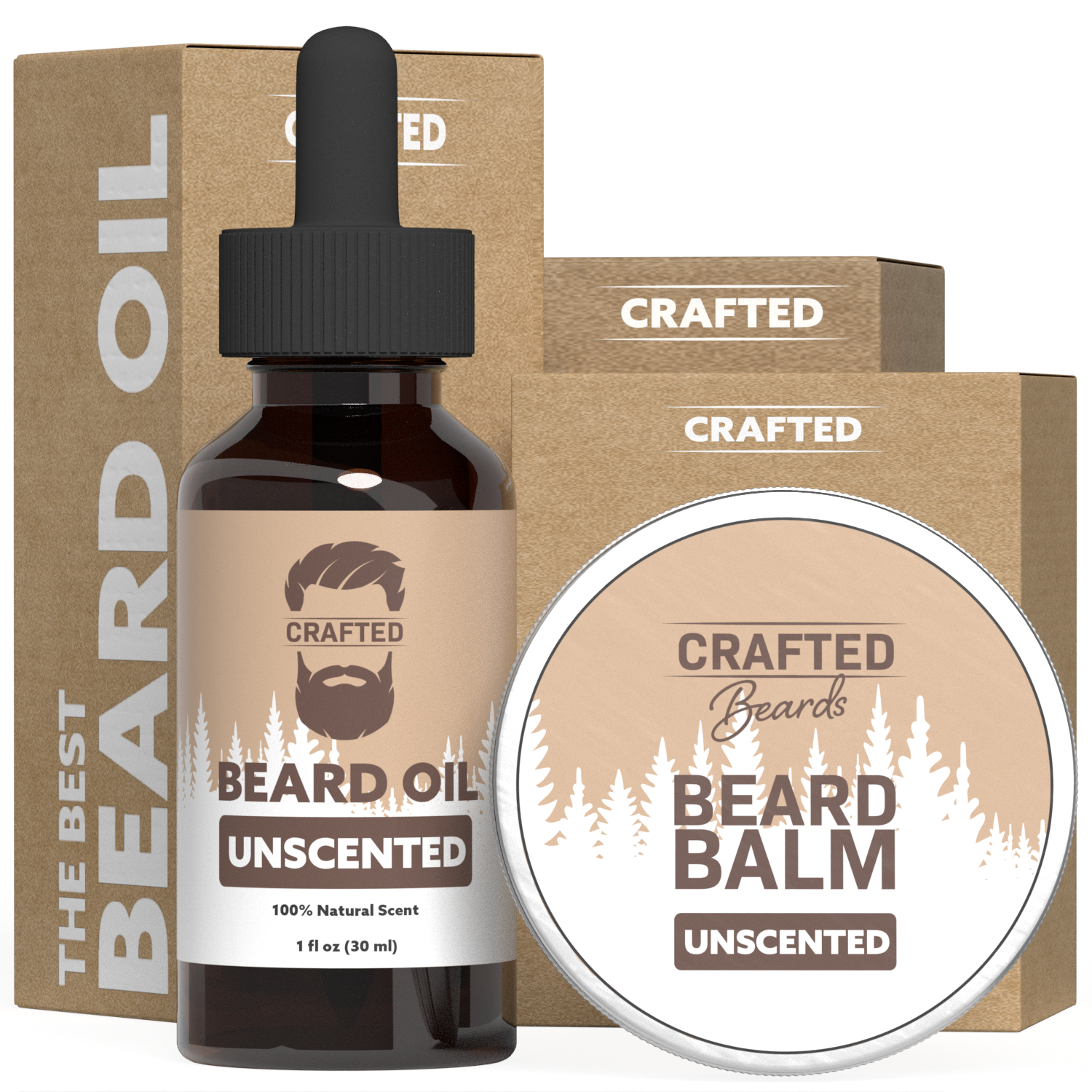 Beard Oil & Beard Balm - Crafted Beards