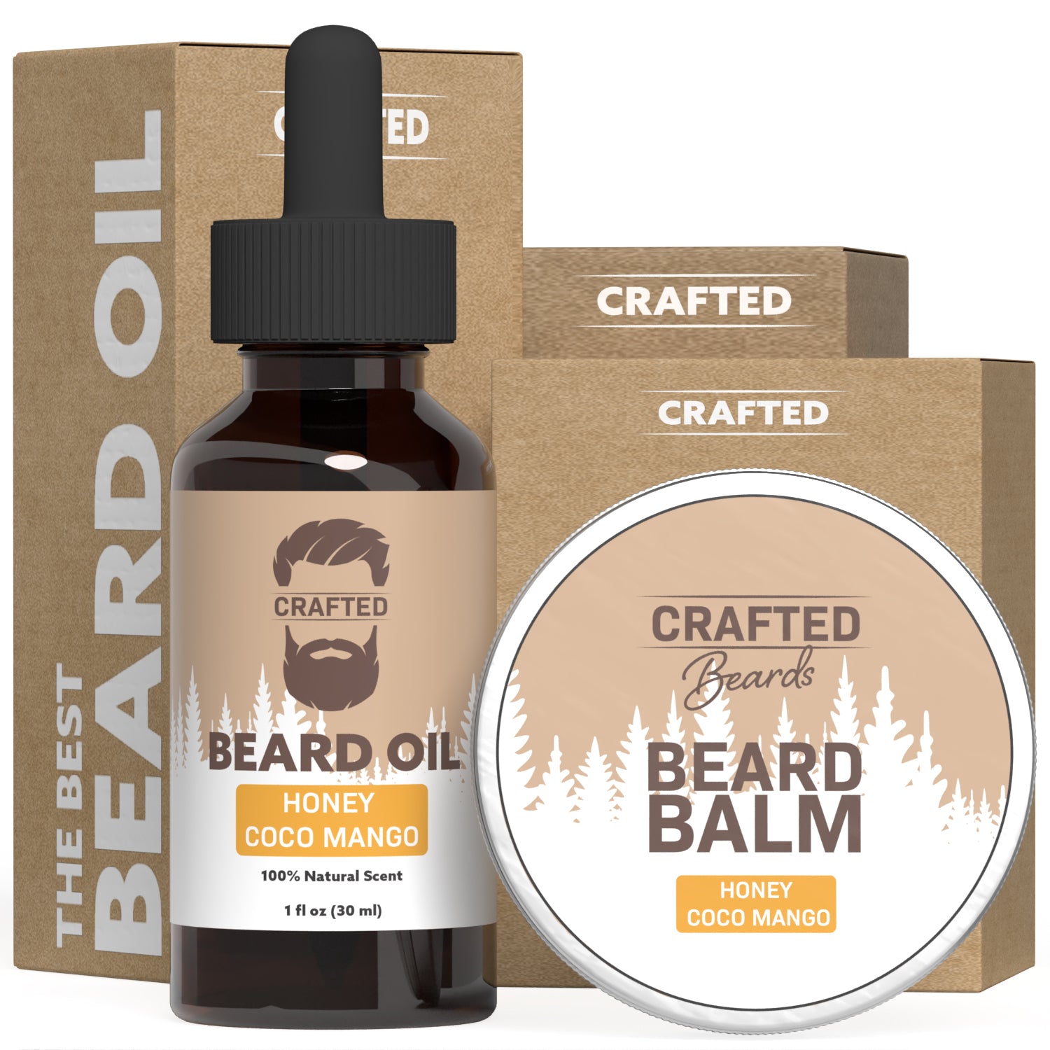 Beard Oil & Beard Balm - Crafted Beards