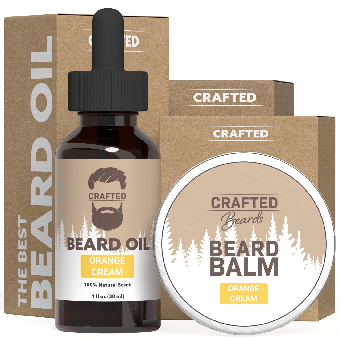 Beard Oil & Beard Balm - Crafted Beards